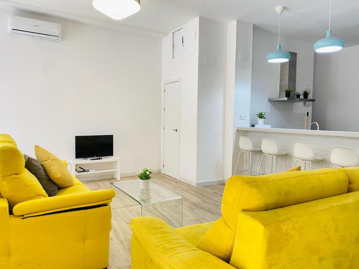 Flamenca Triana - Apartamento Wifi Con 2 Dormitorios 2 Sofas Camas 2 Banos Siviglia Esterno foto